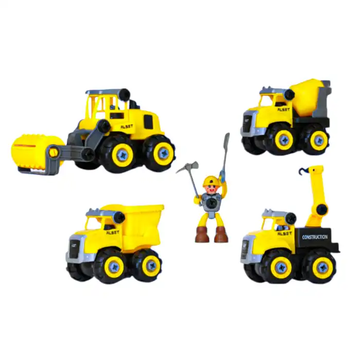 3ح اسباب بازی ست 4 عددی راه سازی کیوان تویز